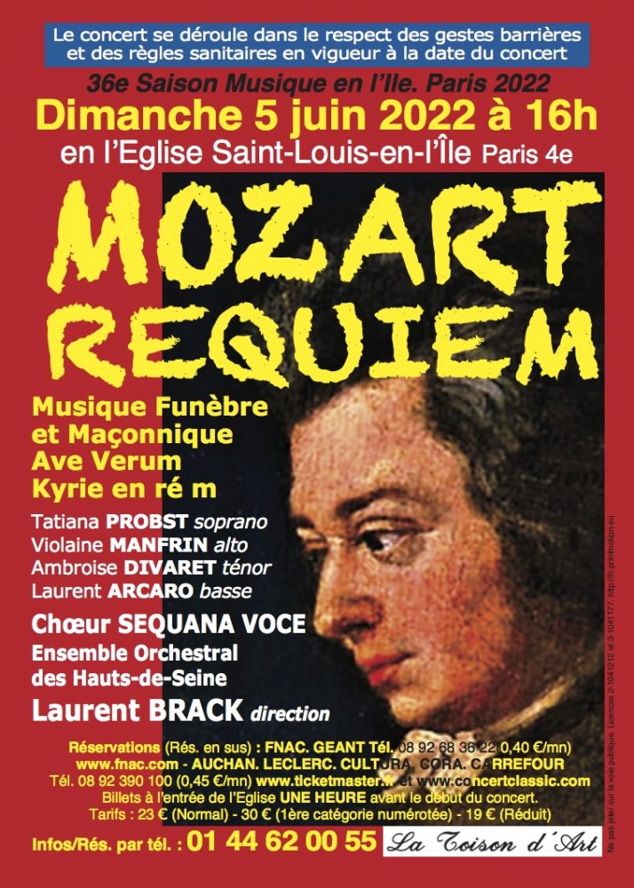 05/06/2022 - W.A. Mozart - Requiem